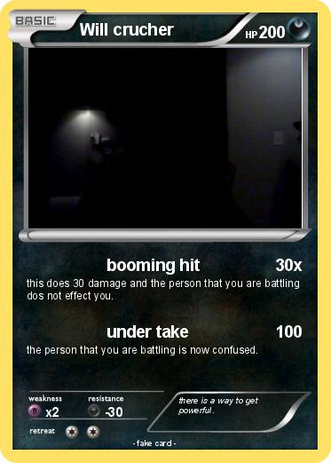 Pokemon Will crucher