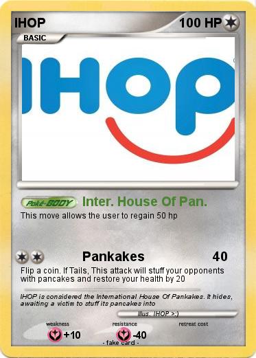 Pokemon IHOP
