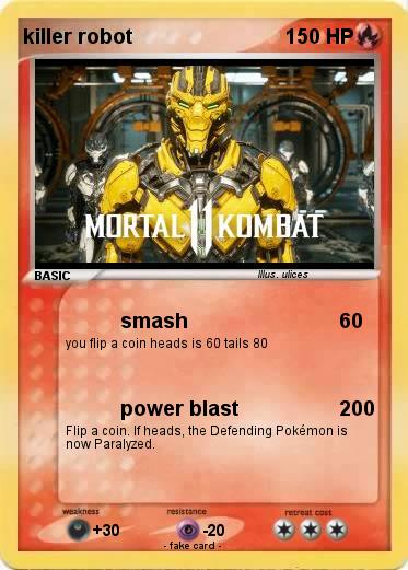 Pokemon killer robot
