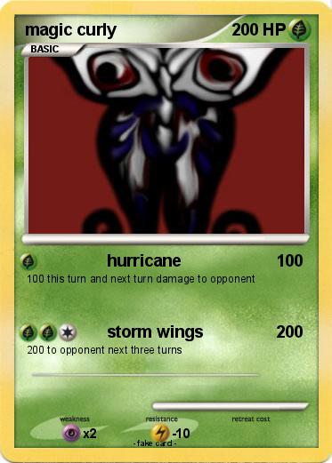 Pokemon magic curly