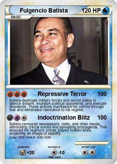 Pokemon Fulgencio Batista