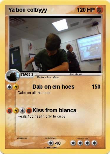 Pokemon Ya boii colbyyy