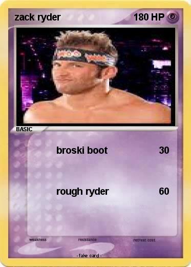 Pokemon zack ryder