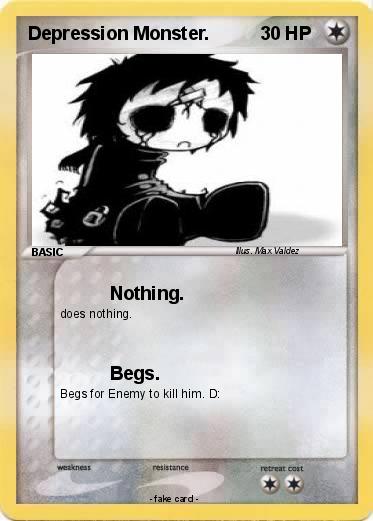 Pokemon Depression Monster.