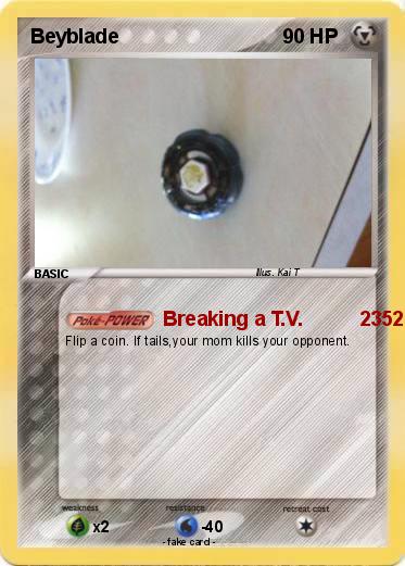 Pokemon Beyblade