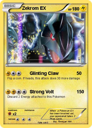 Pokemon Zekrom EX