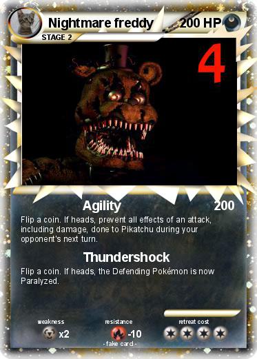 Pokemon Nightmare freddy