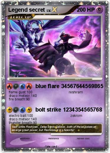 Pokemon Legend secret