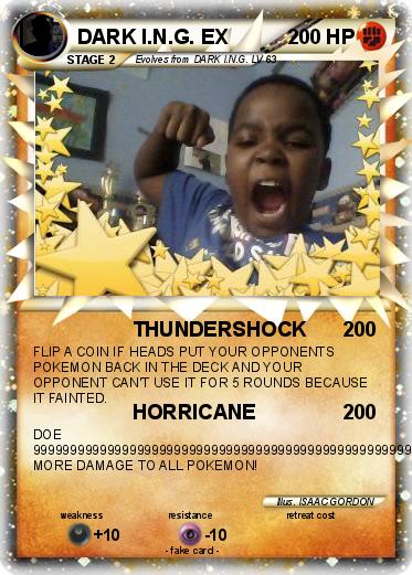 Pokemon DARK I.N.G. EX