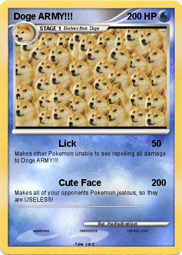 Pokemon Doge ARMY!!!