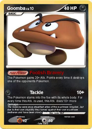 Pokemon Goomba