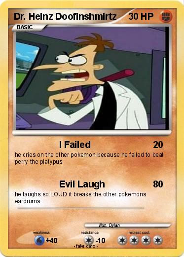 Pokemon Dr. Heinz Doofinshmirtz
