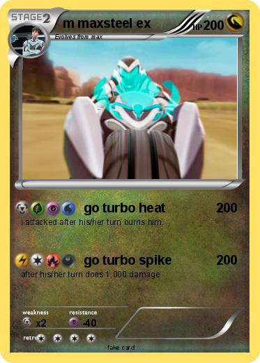 Pokemon m maxsteel ex