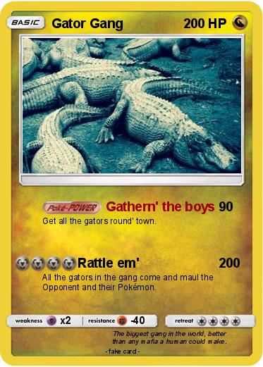 Pokemon Gator Gang
