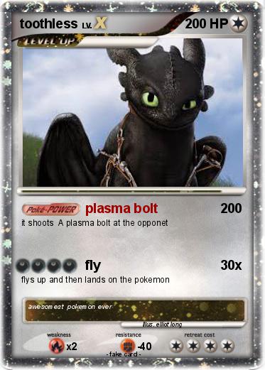Pokemon toothless