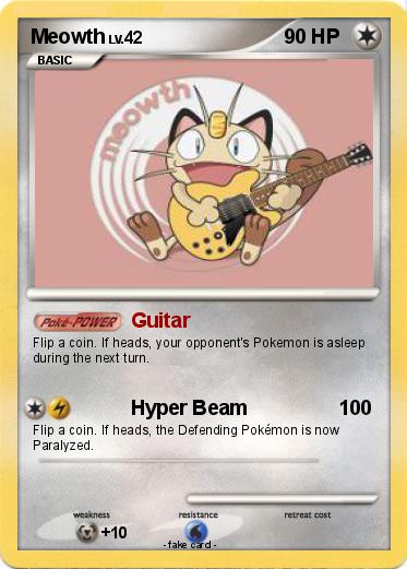 Pokemon Meowth