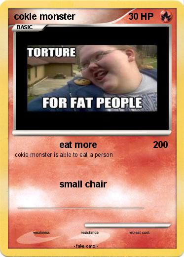 Pokemon cokie monster