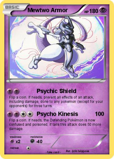 Pokemon Mewtwo Armor
