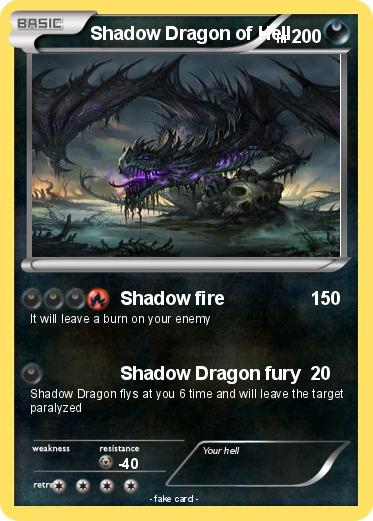 Pokemon Shadow Dragon of Hell