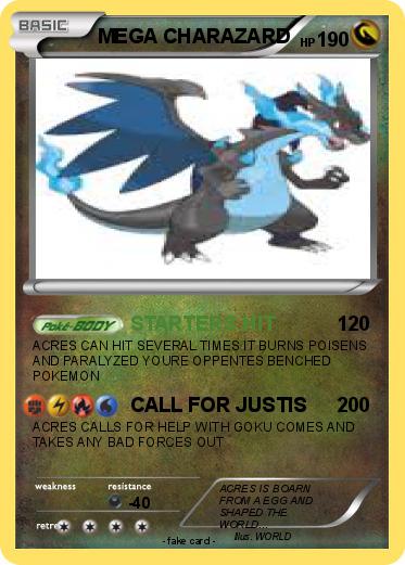 Pokemon MEGA CHARAZARD