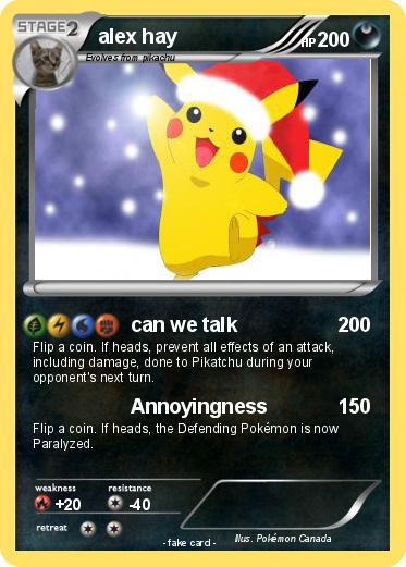 Pokemon alex hay