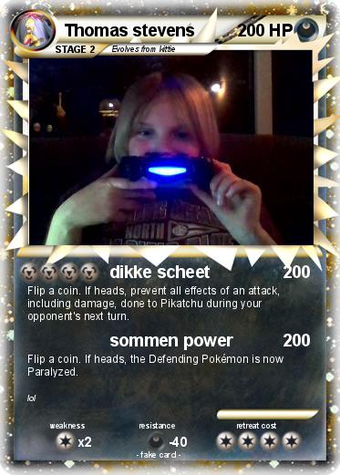 Pokemon Thomas stevens