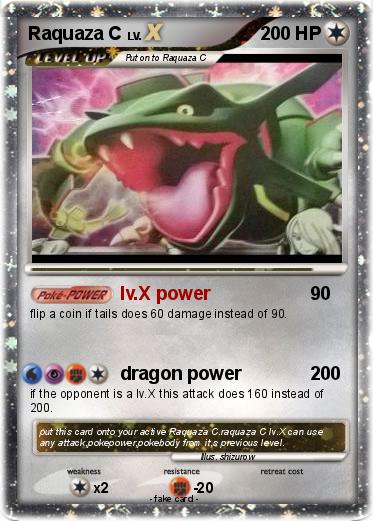 Pokemon Raquaza C