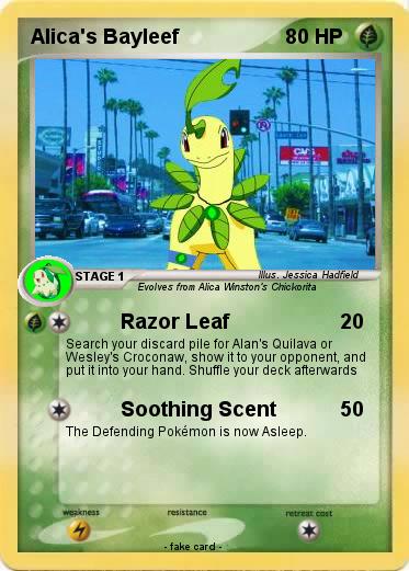 Pokemon Alica's Bayleef