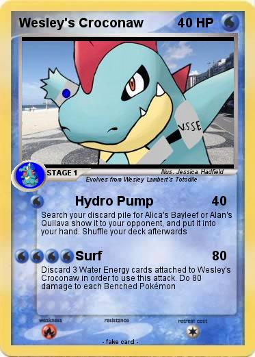 Pokemon Wesley's Croconaw