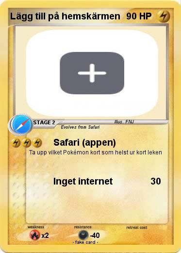 Pokemon Lägg till på hemskärmen