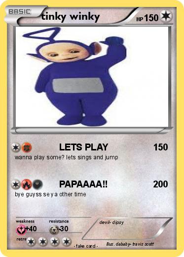 Pokemon tinky winky