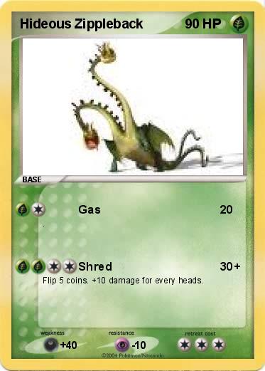 Pokemon Hideous Zippleback