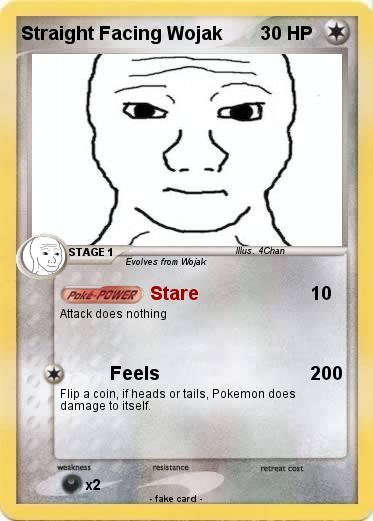 Pokemon Straight Facing Wojak
