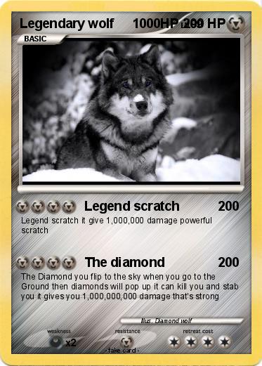 Pokemon Legendary wolf     1000HP