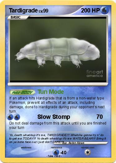 Pokemon Tardigrade
