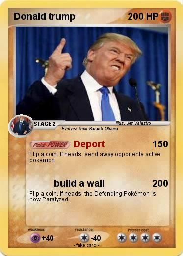 Pokemon Donald trump