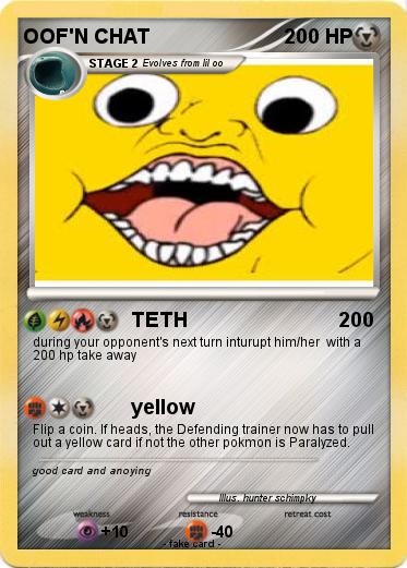 Pokemon OOF'N CHAT
