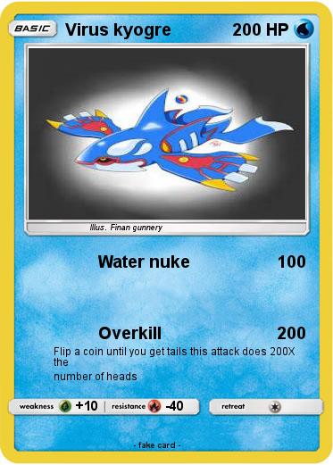 Pokemon Virus kyogre