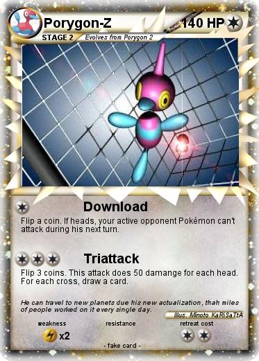 Pokemon Porygon-Z