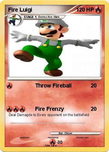 Pokemon Fire Luigi