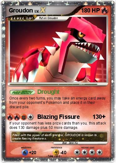Pokemon Groudon