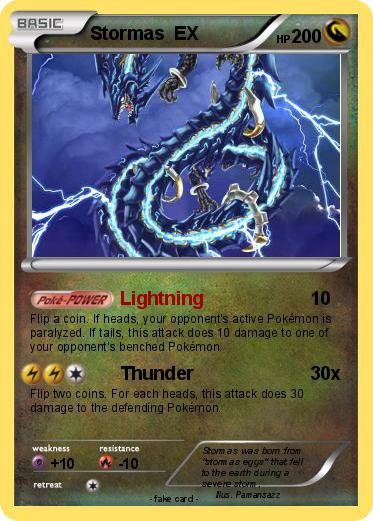 Pokemon Stormas  EX