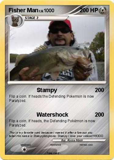Pokemon Fisher Man