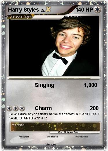 Pokemon Harry Styles