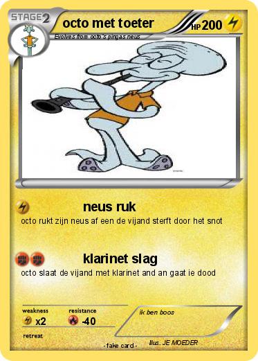Pokemon octo met toeter