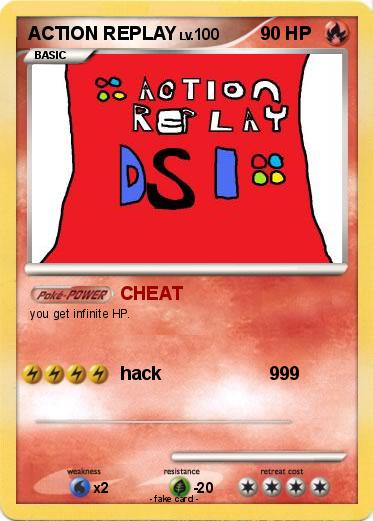 Pokemon ACTION REPLAY