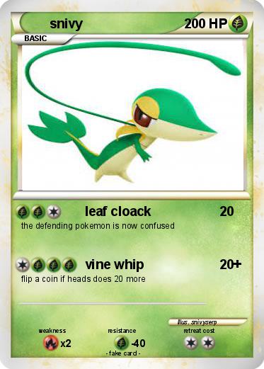 Pokemon snivy