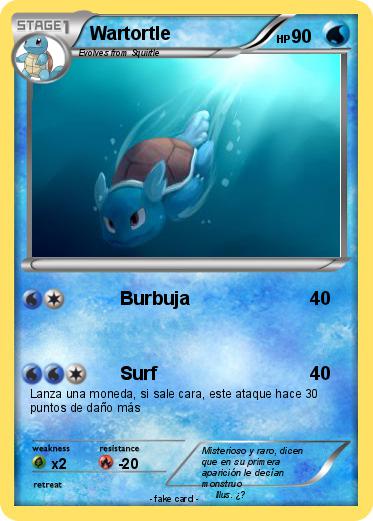 Pokemon Wartortle