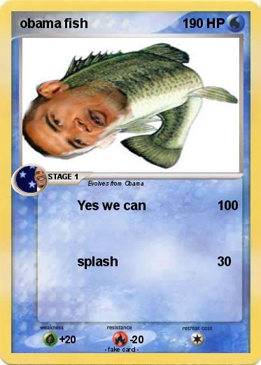 Pokemon obama fish