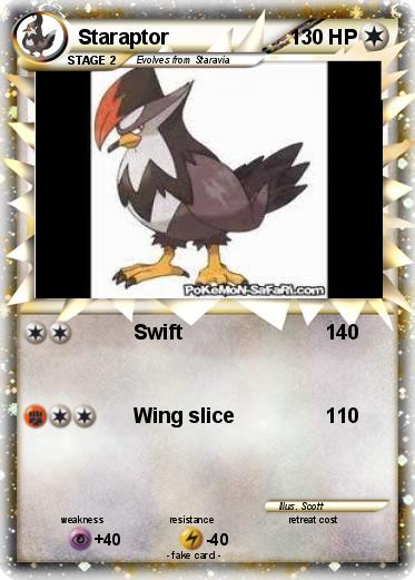 Pokemon Staraptor Pokemon Staraptor